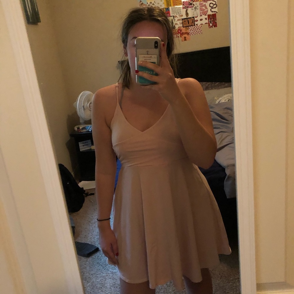 Pink Baby Doll Dress